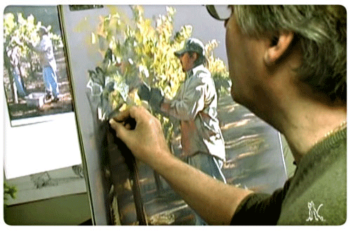 دانلود فیلم آموزش نقاشی با پاستل و زغال