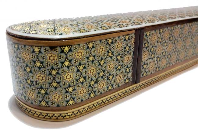 قلمدان خاتم سنتی اصفهان سایز متوسط (3)