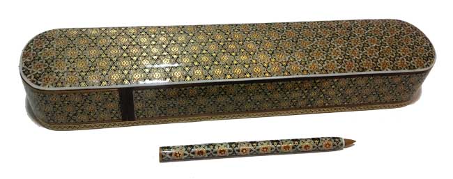 قلمدان خاتم سنتی اصفهان سایز متوسط (5)