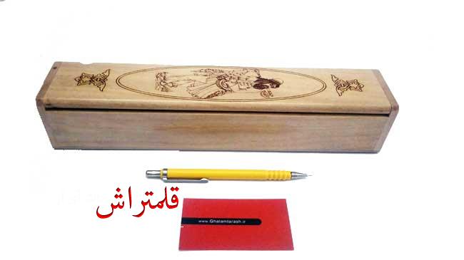 قلمدان خوشنویسی طرح مینیاتور چوبی اعلا (5)