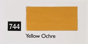 گواش وستا کد 744 YellowOchre حجم 30 میل