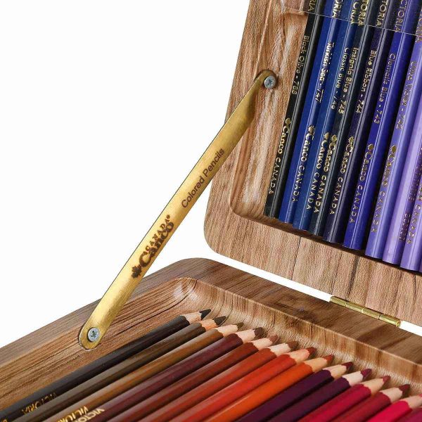 مداد رنگی جعبه چوبی کنکو