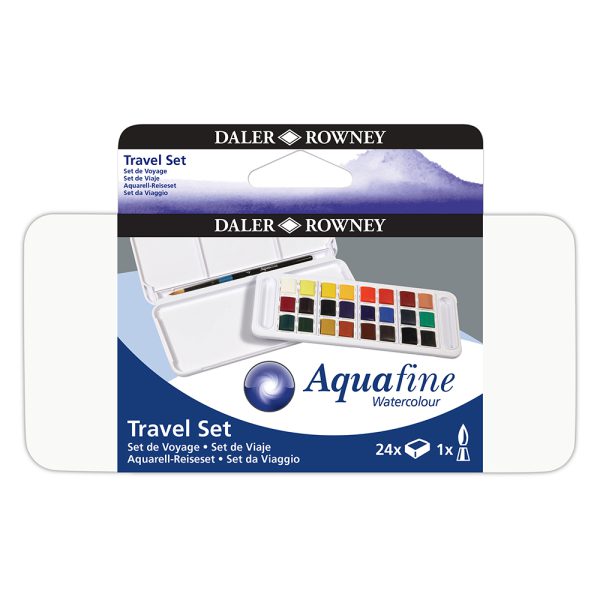 آبرنگ 24 رنگ Aquafine daler rowney