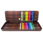 جعبه چوبی مداد رنگی 120 عددی هنر